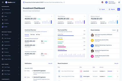 Invest Dashboard